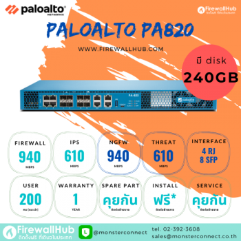 Paloaltonetworks PA-820