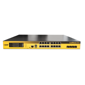 LoadMaster LM-X15 appliance. Includes 15 Gbps